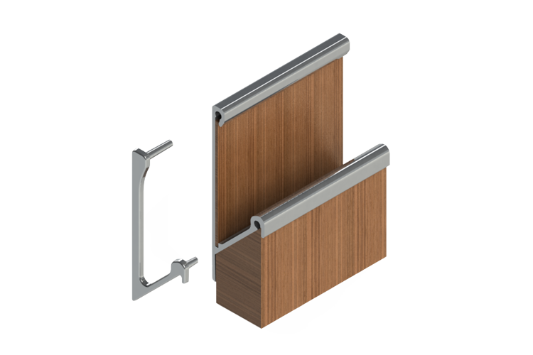 DES-1432 | PUXADOR ENCAIXE 45º