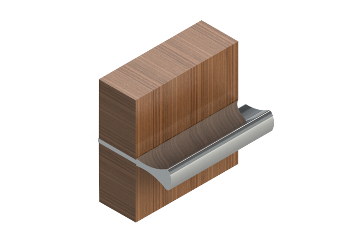 DES-1465 | PUXADOR ENCAIXE C/ ESPIGA DUPLA