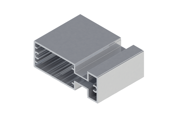 DES-1480 | MONTANTE CENTRAL VITRINE LED