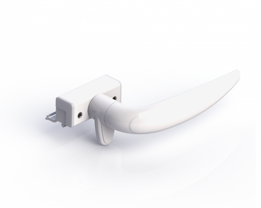 FECHO ALAVANCA INJETADO COM BAGUETE