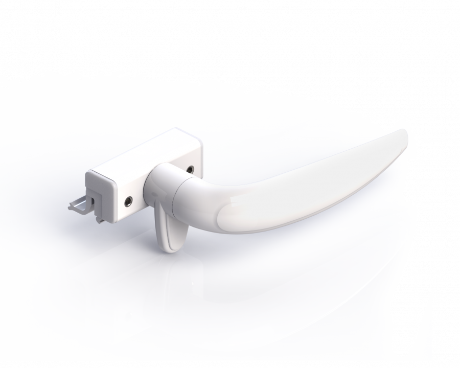 FECHO ALAVANCA INJETADO COM BAGUETE