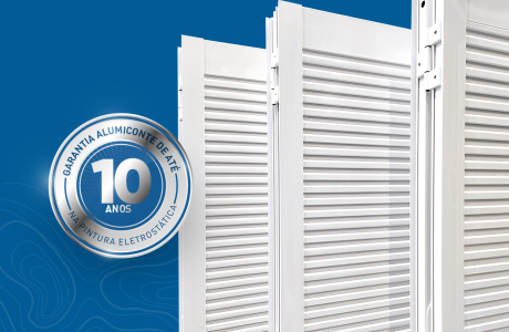 Conheça a Garantia Premium Alumiconte: até 10 anos de garantia na Pintura Eletrostática!