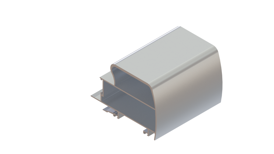 MGA-0114 | MONTANTE CENTRAL INTERNO 100 C/ REFORÇO