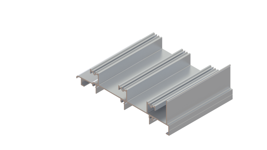 MGA-116 | TRILHO INFERIOR 3 PLANOS APLICÁVEL