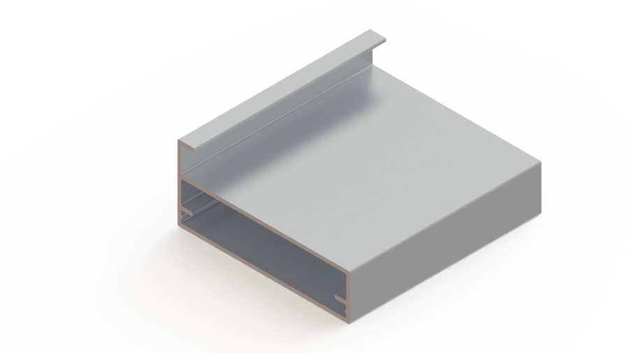 ARM-062 | PERFIL QUADRO DE VIDRO