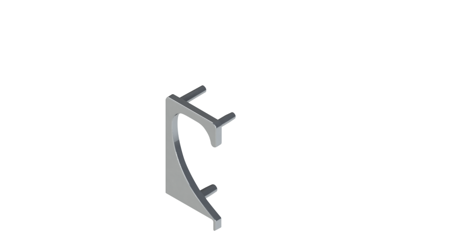 PAR DE PONTEIRAS VAZADAS | 18mm | 3 PINOS