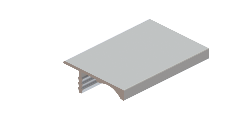 DES-2167 | PERFIL PUXADOR C/ RELEVO