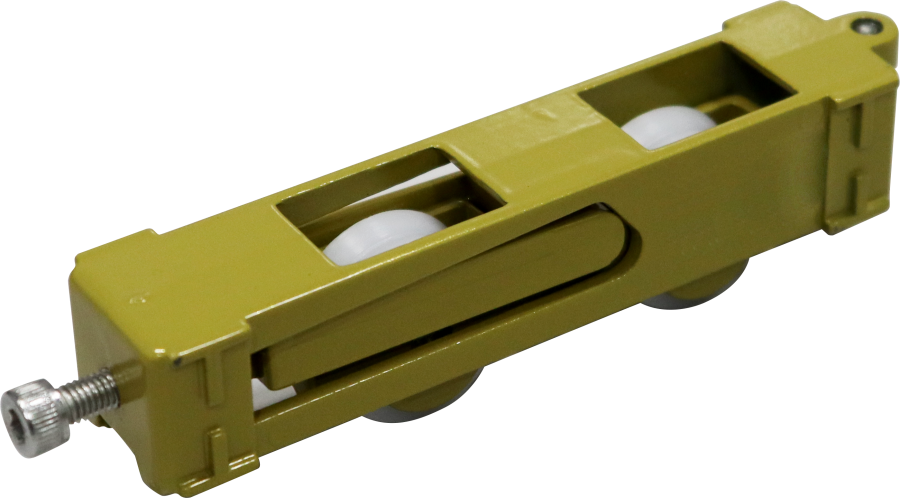 ROL-322 | ROLDANA DUPLA COM ROLAMENTO E REGULAGEM