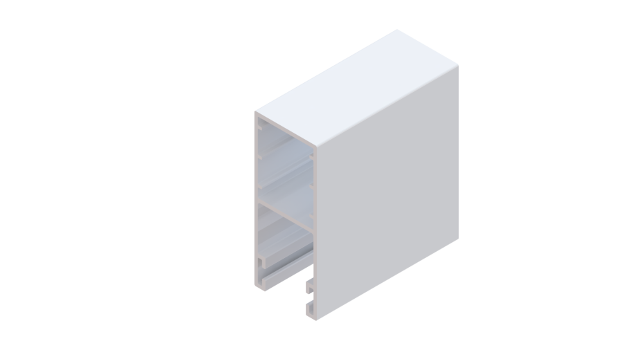 PVC-2103 | PERFIL GUIA DA PERSIANA