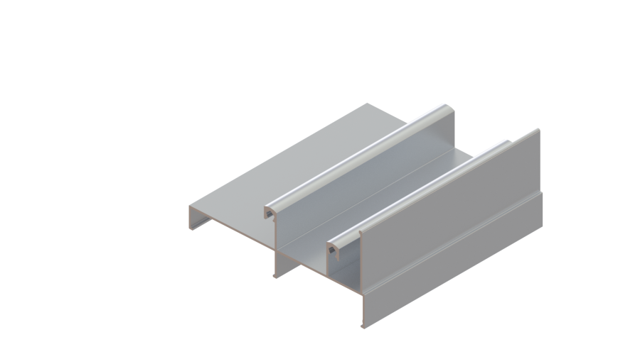 CEL-510 | TRILHO INFERIOR 2 PLANOS INTEGRADA