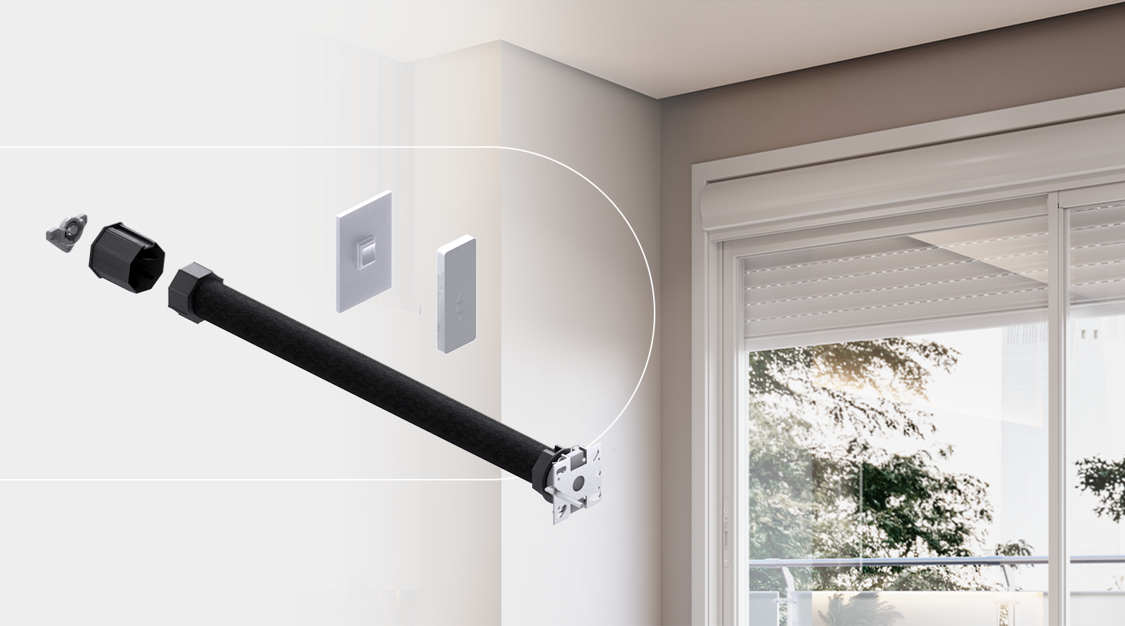 Motores para persianas: como escolher o modelo ideal (torque, peso, largura e tipos de comando)