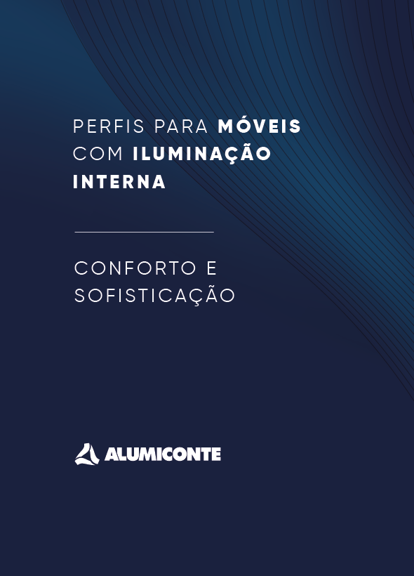 Perfis para Móveis com Iluminação Interna