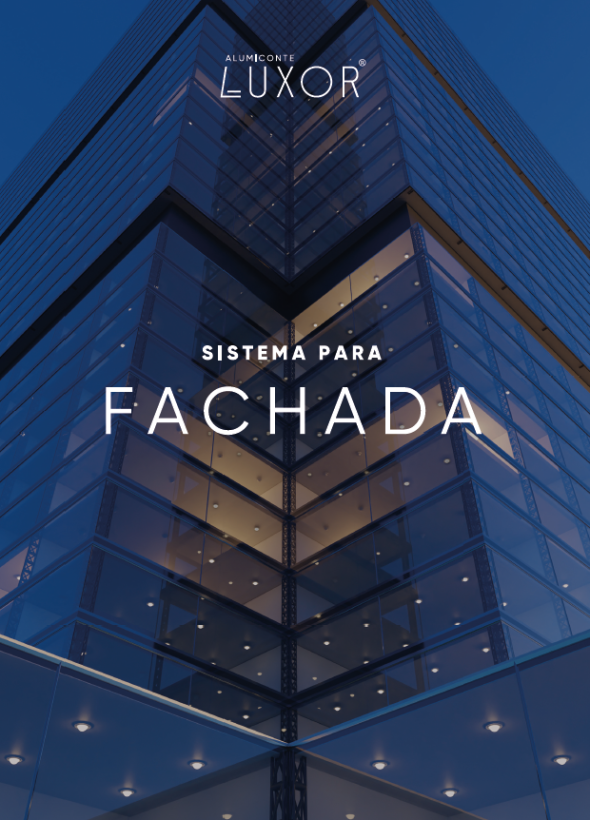 Folder Fachada Luxor