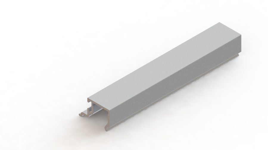 MGA-3035 | PERFIL BAGUETE PARA VIDRO 6 A 10mm