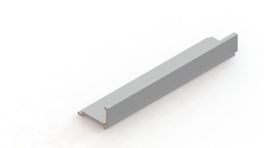 MGA-3036 | PERFIL BAGUETE PARA VIDRO 17mm